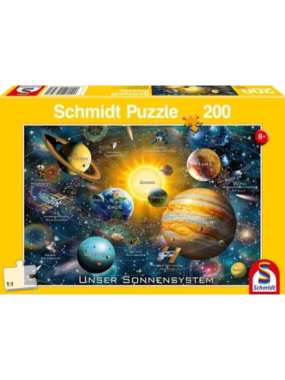 Schmidt 56308 - Unser Sonnensystem, Puzzle, 200 Teile