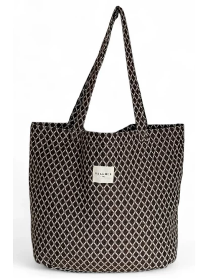 Υφασμάτινη τσάντα DE LA MUR shopper bag Large Cobre 50 x 39 cm