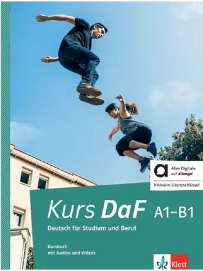 Kurs DaF (A1-B1), Kursbuch - Hybride Ausgabe allango