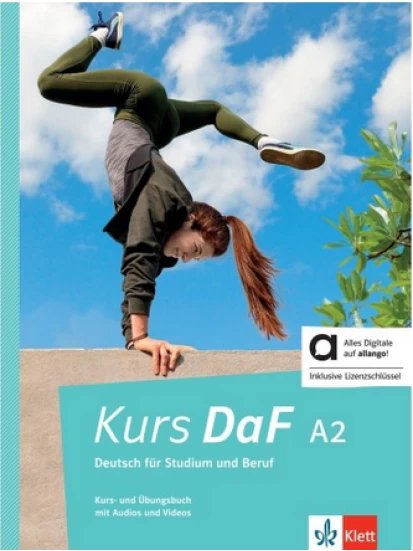 Kurs DaF A2, Kurs- & Übungsbuch Hybride Ausgabe