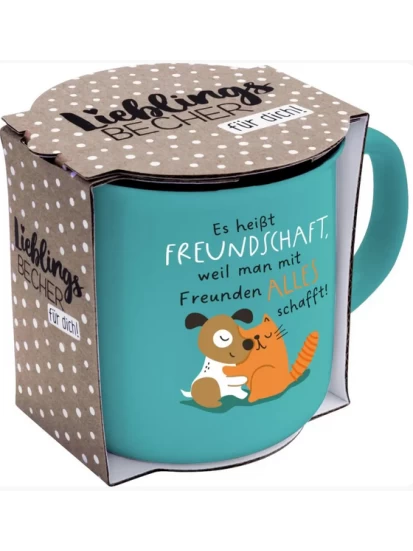 Kaffeebecher Freundschaft