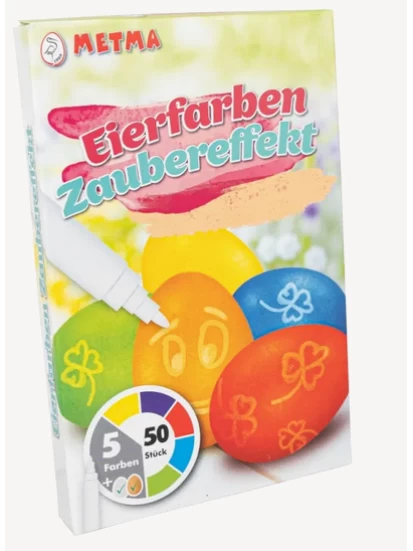Ei-Färbemittel, 5 Farben