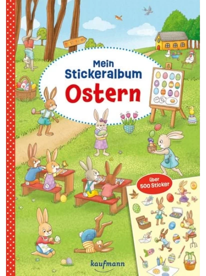 Mein Stickeralbum Ostern