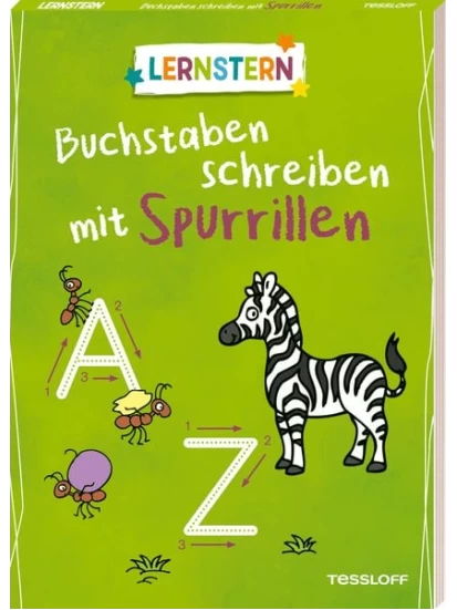 LERNSTERN. Buchstaben schreiben mit Spurrillen