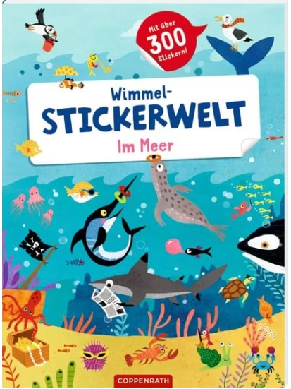 Wimmel-Stickerwelt - Im Meer