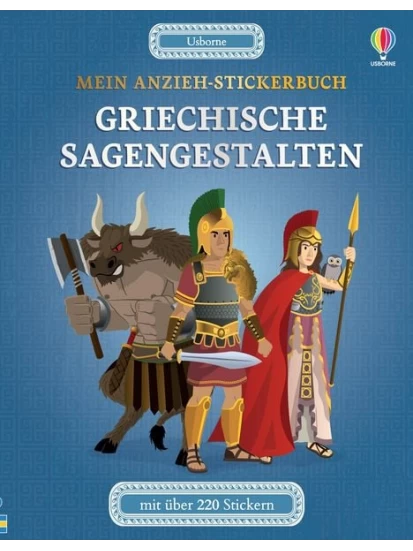 Mein Anzieh-Stickerbuch: Griechische Sagengestalten