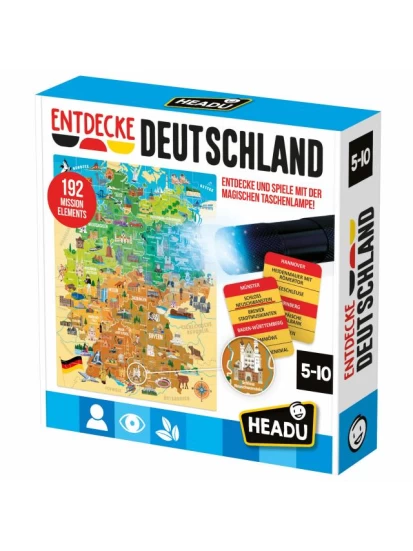 Entdecke Deutschland, inkl. magische Taschenlampe