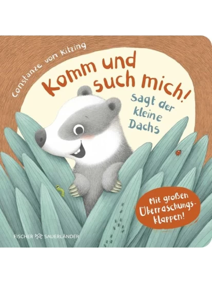 Komm und such mich! sagt der kleine Dachs