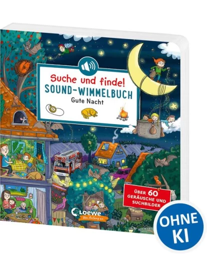 Suche und finde! Sound-Wimmelbuch - Gute Nacht