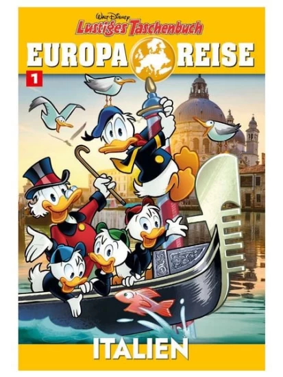 Lustiges Taschenbuch Europareise 01 Italien