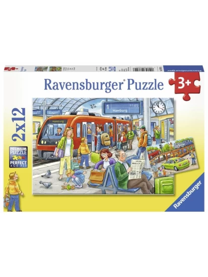 Ravensburger Puzzle 2x12 Piece Please Get In