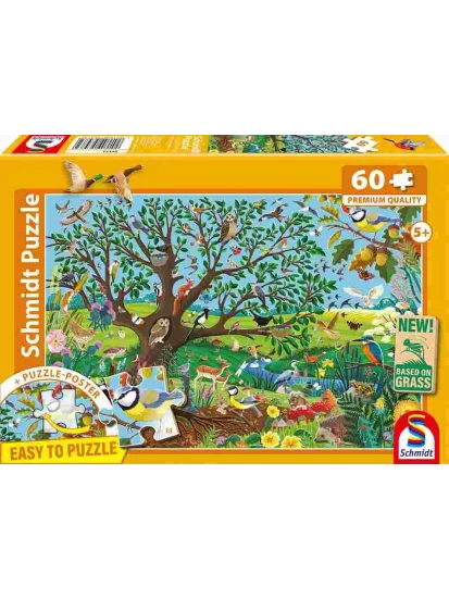 Παζλ Ζώα στον κήπο Schmidt Puzzle Tiere im Garten
