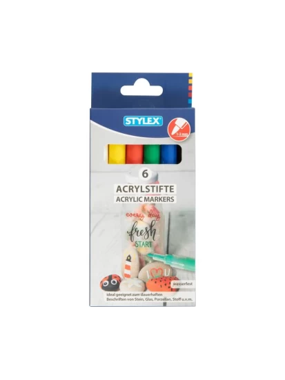 Acrylstifte, 6 Stück