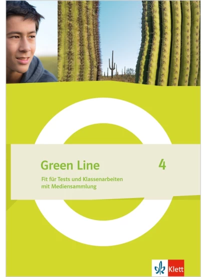 Green Line 4 Fit für Tests und Klassenarbeiten. Arbeitsheft mit Lösungen und Mediensammlung - Klasse 8 