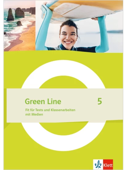 Green Line 5 Fit für Tests und Klassenarbeiten. Arbeitsheft mit Lösungen und Medien - Klasse 9 