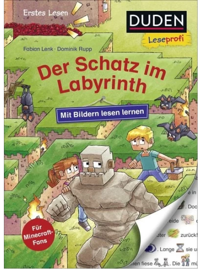 Duden Leseprofi - Mit Bildern lesen lernen: Der Schatz im Labyrinth