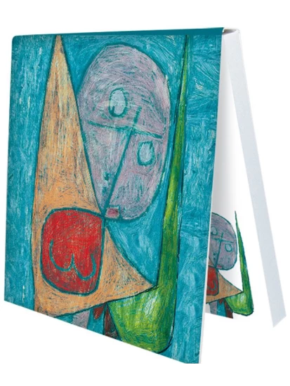 Klebezettel Engel, noch weiblich, Paul Klee