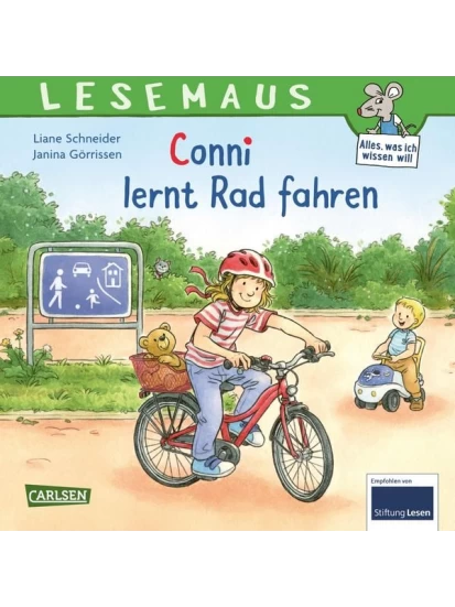 LESEMAUS 39: Conni lernt Rad fahren