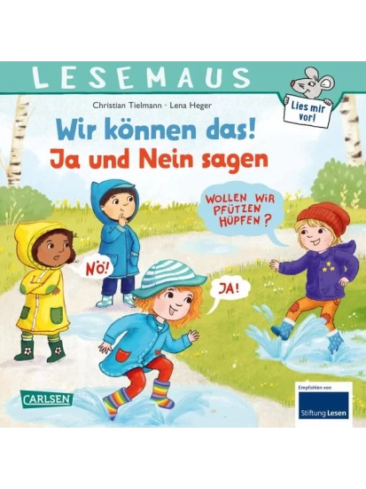LESEMAUS 155: Wir können das! Ja und Nein sagen