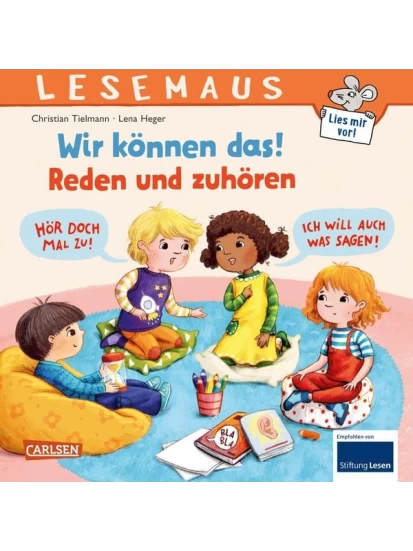 LESEMAUS 156: Wir können das! Reden und zuhören