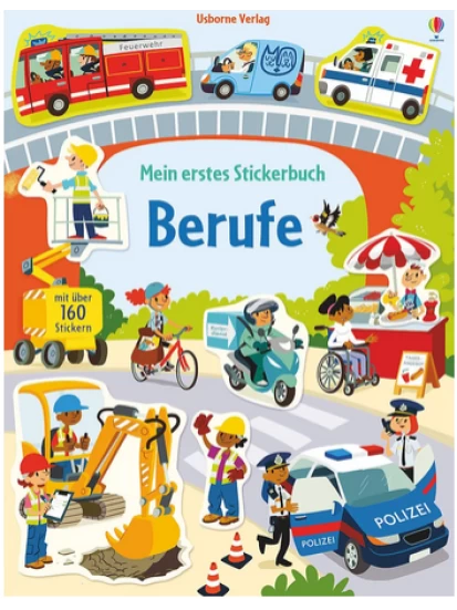 Mein erstes Stickerbuch: Berufe
