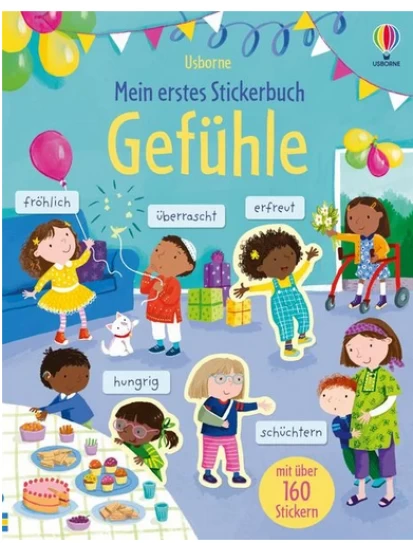Mein erstes Stickerbuch: Gefühle 
