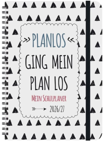 Schülerkalender Planlos 2026/2027