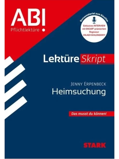 STARK Jenny Erpenbeck: Heimsuchung - Deutsch - LektüreSkript