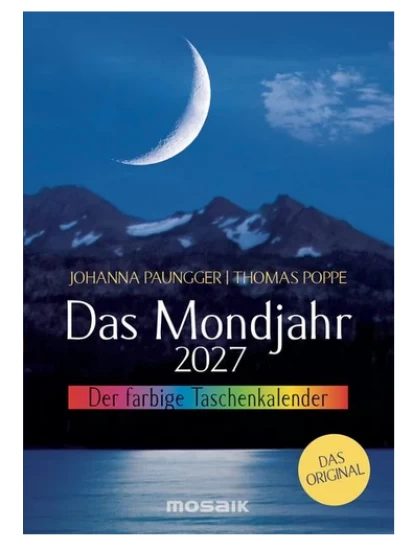 Das Mondjahr 2027 - Der farbige Taschenkalender