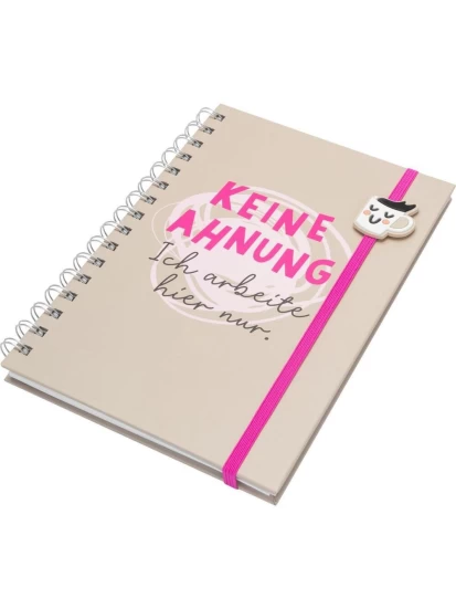 Notizbuch Keine Ahnung ...