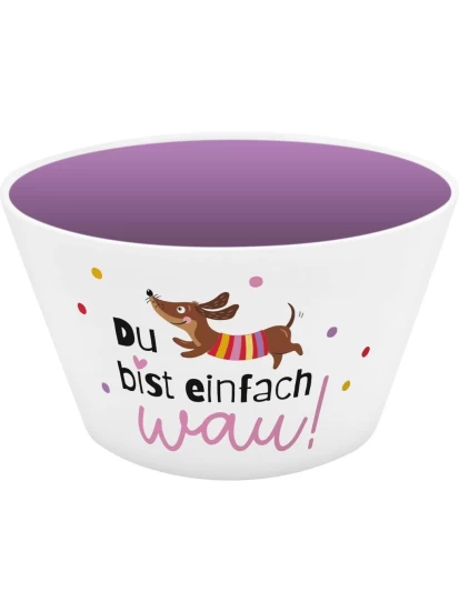  Sheepworld Schale Dackel Du bist einfach wau! 