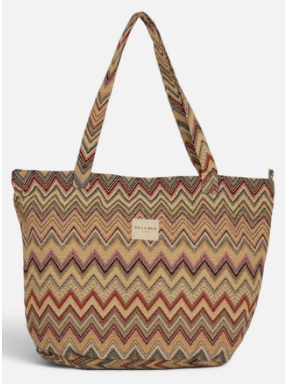DE LA MUR Large Zipped Kers Bag