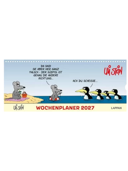 Uli Stein Wochenplaner 2027: Tischkalender