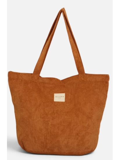 Υφασμάτινη τσάντα με φερμουάρ DE LA MUR  Large Zippered Bag BARRO