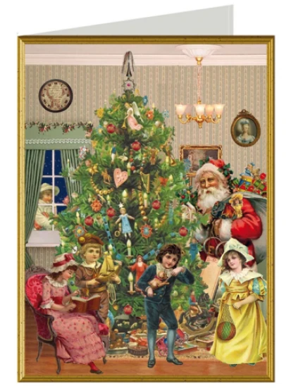 Weihnachtskarte „Heilig Abend“