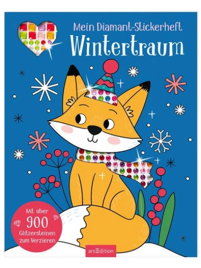Mein Diamant-Stickerheft - Wintertraum