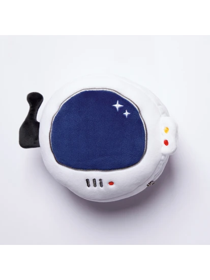 Μαξιλάρι Ταξιδιού- Μάσκα Ματιών Relaxeazzz Space Plush Travel Pillow & Eye Mask