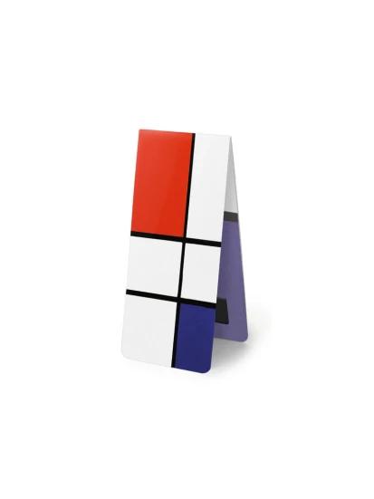 Μαγνητικός σελιδοδείκτης Magnetisches Lesezeichen, Mondrian