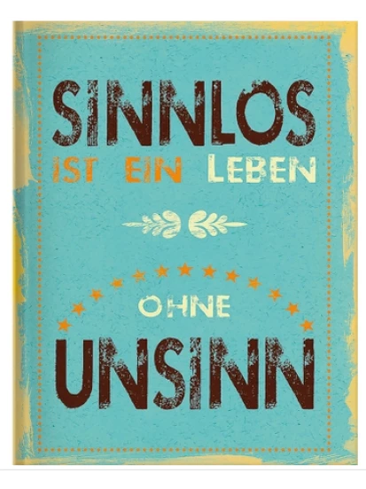 Σημειωματάριο Blankbook - Sinnlos