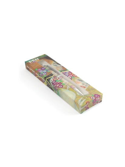 Kugelschreiber in Box, Gustav Klimt, Wasserschlangen 