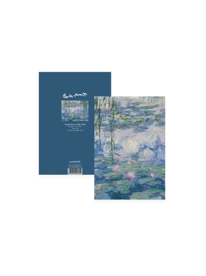 Schriftstelle, A5, Claude Monet: Seerosen