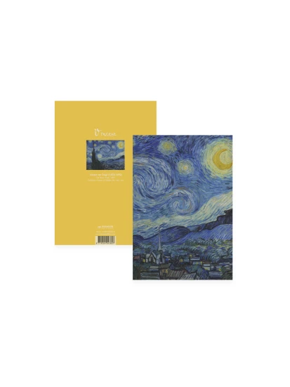 Schriftstelle, A5, Van Gogh, Sternennacht