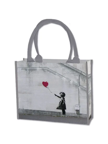 Τσάντα Einkaufstasche Banksy, Girl with Balloon