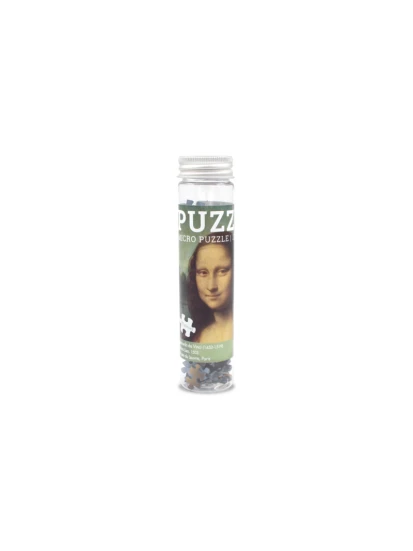 Παζλ τέχνης Mini puzzle in tube, 150 pieces , Mona Lisa, Da Vinci