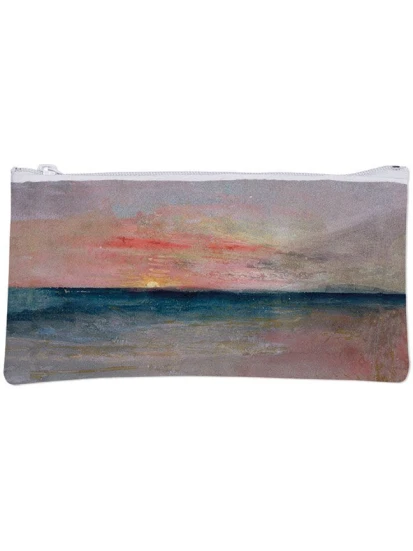 Κασετίνα, τσαντάκι με φερμουάρ - Etuitasche Sonnenuntergang, William Turner