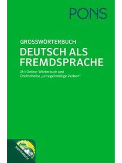 PONS Großwörterbuch Deutsch als Fremdsprache