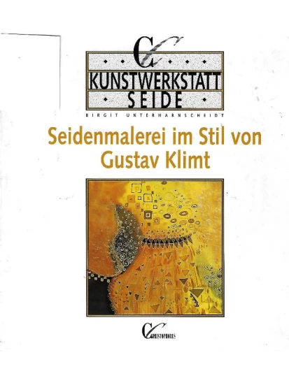 Seidenmalerei im Stil von Gustav Klimt