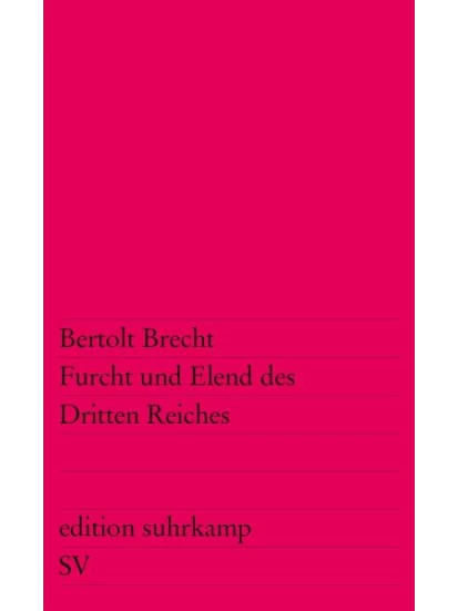 Furcht und Elend des Dritten Reiches