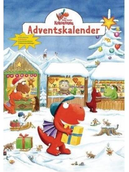 Der kleine Drache Kokosnuss Adventskalender - Auf dem Weihnachtsmarkt