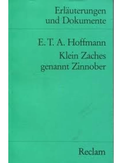 KleinZaches genannt Zinnober